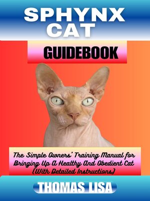 cover image of SPHYNX CAT GUIDEBOOK